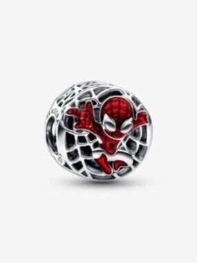 Pandora Marvel Spider-Man Soaring City Charm